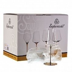 6 бокалов для пива Sophienwald Royal Gold Phoenix Beer