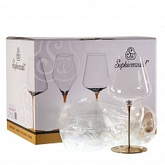 6 бокалов для вина Sophienwald Royal Gold Grand Cru Burgogne
