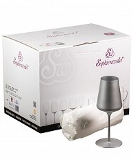 6 бокалов для вина Sophienwald Silver Line White wine